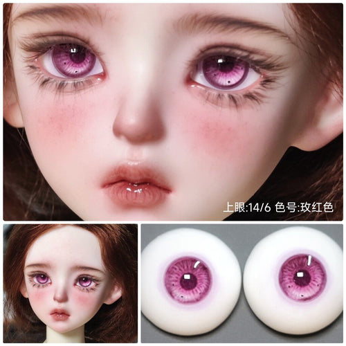 TAZI ZH series bjd eyeballs real style color circle eyes gypsum resin eyes 12 14 16mm