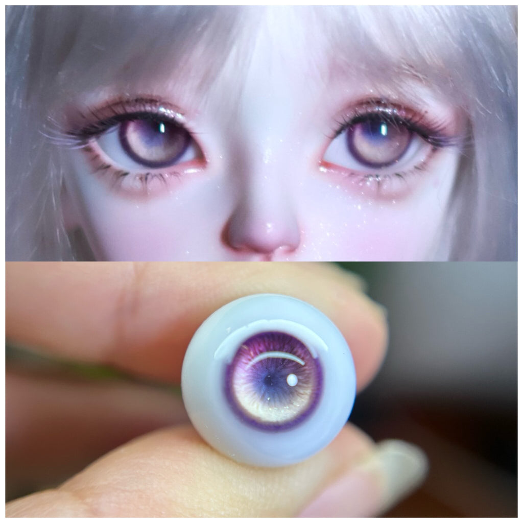 TAZI "Blue Glacier" BJD eyeball OB11 movable eye real style 3 points 4 points 6 points 8 points for baby resin eyes
