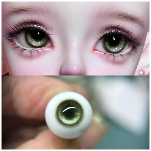 TAZI "Blue Glacier" BJD eyeball OB11 movable eye real style 3 points 4 points 6 points 8 points for baby resin eyes